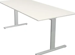 Kerkmann Form 2 Bureau Rechthoekig Wit T-Voet 1.800 (B) x 800 (D) x 820 (H) mm