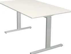 Kerkmann Form 2 Bureau Rechthoekig Wit T-Voet 1.400 (B) x 800 (D) x 820 (H) mm