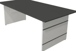 Kerkmann Form 4 Bureau Rechthoekig Antraciet Wang 2.000 (B) x 1.000 (D) x 760 (H) mm