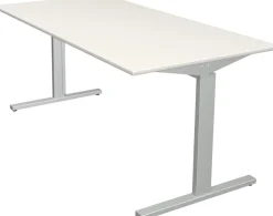 Kerkmann Form 2 Bureau Rechthoekig Wit T-Voet 1.600 (B) x 800 (D) x 820 (H) mm