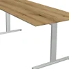 Kerkmann Form 2 Bureau Rechthoekig Eiken T-Voet 1.800 (B) x 800 (D) x 820 (H) mm