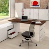 Kerkmann Form 4 Bureau Rechthoekig Ahorn Wang 2.000 (B) x 1.000 (D) x 760 (H) mm