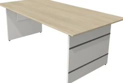 Kerkmann Form 4 Bureau Rechthoekig Ahorn Wang 2.000 (B) x 1.000 (D) x 760 (H) mm