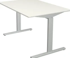 Kerkmann Form 2 Bureau Rechthoekig Wit T-Voet 1.200 (B) x 800 (D) x 820 (H) mm