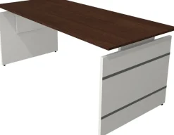 Kerkmann Form 4 Bureau Rechthoekig Wengé 1.800 (B) x 800 (D) x 760 (H) mm