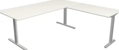 Kerkmann Form 2 Hoekbureau Wit T-Voet 1.800 (B) x 1.800 (D) x 820 (H) mm