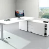 Kerkmann Form 2 Hoekbureau Ahorn T-Voet 3 Lades 740 mm (H)