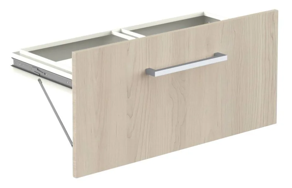 Kerkmann Form 4 Hout Lade-inzetstuk 700 x 265 x 300 mm Lichtbruin