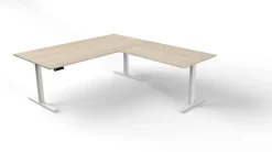 Kerkmann Move 3 Zit-sta-bureau T-Voet 2,000 (B) x 1,000 (D) x 720 (H) mm Hout