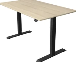Kerkmann Move 1 Zit-sta-bureau Rechthoekig Ahorn T-Voet 1.600 (B) x 800 (D) x 1.230 (H) mm