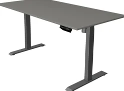 Kerkmann Move 1 Zit-sta-bureau Rechthoekig Grafiet T-Voet 1.400 (B) x 800 (D) x 1.230 (H) mm