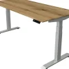 Kerkmann Move4 Elektrisch hoogteverstelbaar Zit-sta-bureau Eiken T-voet 1800 (B) x 800 (D) x 1290 (H) mm Hout, Metaal