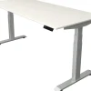 Kerkmann Move4 Elektrisch hoogteverstelbaar Zit-sta-bureau Wit T-voet 1800 (B) x 800 (D) x 1290 (H) mm Hout, Metaal