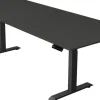 Kerkmann Move4 Elektrisch hoogteverstelbaar Zit-sta-bureau Antraciet T-voet 2500 (B) x 1.000 (D) x 1290 (H) mm Hout, Metaal