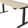 Kerkmann Move4 Elektrisch hoogteverstelbaar Zit-sta-bureau Esdoorn T-voet 1800 (B) x 800 (D) x 1290 (H) mm Hout, Metaal