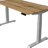 Kerkmann Move4 Elektrisch hoogteverstelbaar Zit-sta-bureau Eiken T-voet 1600 (B) x 800 (D) x 1290 (H) mm Hout, Metaal