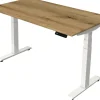 Kerkmann Move4 Elektrisch hoogteverstelbaar Zit-sta-bureau Eiken T-voet 1400 (B) x 800 (D) x 1290 (H) mm Hout, Metaal
