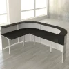 Kerkmann Receptietafel Antraciet, wit 2.600 x 1.800 x 1.100 mm