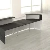 Kerkmann Receptietafel Antraciet, wit 2.800 x 950 x 1.100 mm