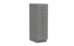 Ladekast OCH-15 15 laden grijs 930 x 280 x 420 mm (h x b x d)