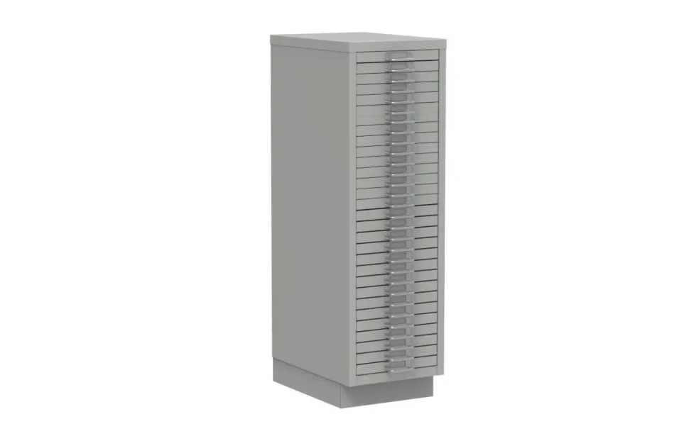 Ladekast OCH-30 30 laden lichtgrijs 930 x 280 x 420 mm (h x b x d)