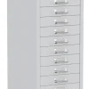 Ladekast OCH-15 15 laden lichtgrijs 930 x 280 x 420 mm (h x b x d)