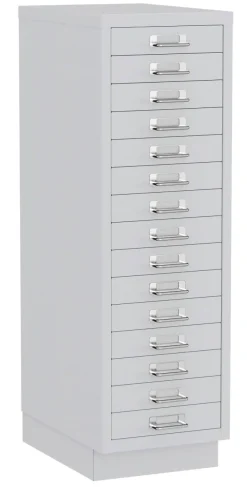 Ladekast OCH-15 15 laden lichtgrijs 930 x 280 x 420 mm (h x b x d)