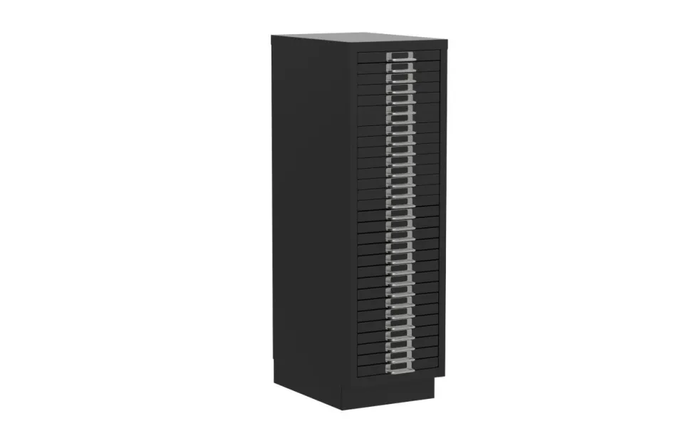 Ladekast OCH-30 30 laden zwart 930 x 280 x 420 mm (h x b x d)
