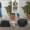 Leitz Ergo Cosy Ergonomische voetensteun 5371 Schuim met wasbare hoes 405 x 140 x 260 mm Grijs