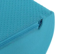 Leitz Ergo Cosy Ergonomische voetensteun 5371 Schuim met wasbare hoes 405 x 140 x 260 mm Blauw
