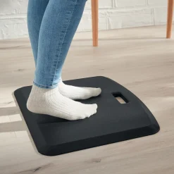 Leitz Ergo Cosy Ergonomische antivermoeidheidsmat 5369 van Schuim Met handvat 558 x 19 x 457 mm Grijs