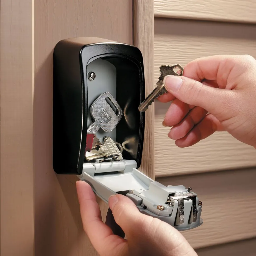 Master Lock Select Access Sleutel stortingskluis Combinatieslot 5403EURD 106 x 53 x 146 mm Grijs, Zwart