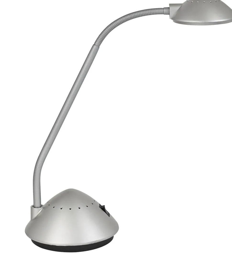 Maul MAULarc Bureaulamp Led (verwijderbaar) Zilver Netstroom 135 x 290 x 380 mm