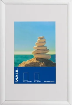 Maul MAULdesign 10 x 15 cm Fotolijst Zilver 19444 10,8 (B) x 15,8 (D) x 13,5 (H) cm