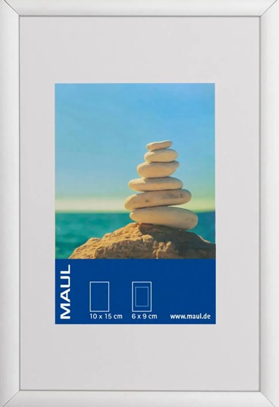 Maul MAULdesign 10 x 15 cm Fotolijst Zilver 19444 10,8 (B) x 15,8 (D) x 13,5 (H) cm