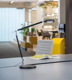 Maul MAULgrace Vrijstaand Bureaulamp LED (dimbaar) Zwart Netstroom 205 x 545 x 466 mm