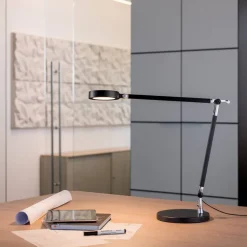 Maul MAULgrace Vrijstaand Bureaulamp LED (dimbaar) Zwart Netstroom 205 x 545 x 466 mm