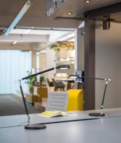 Maul MAULgrace Vrijstaand Bureaulamp LED (dimbaar) Zwart Netstroom 205 x 545 x 466 mm