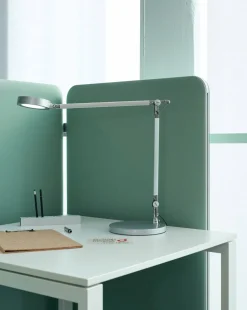 Maul MAULgrace Vrijstaand Bureaulamp LED (dimbaar) Zilver Netstroom 205 x 545 x 466 mm