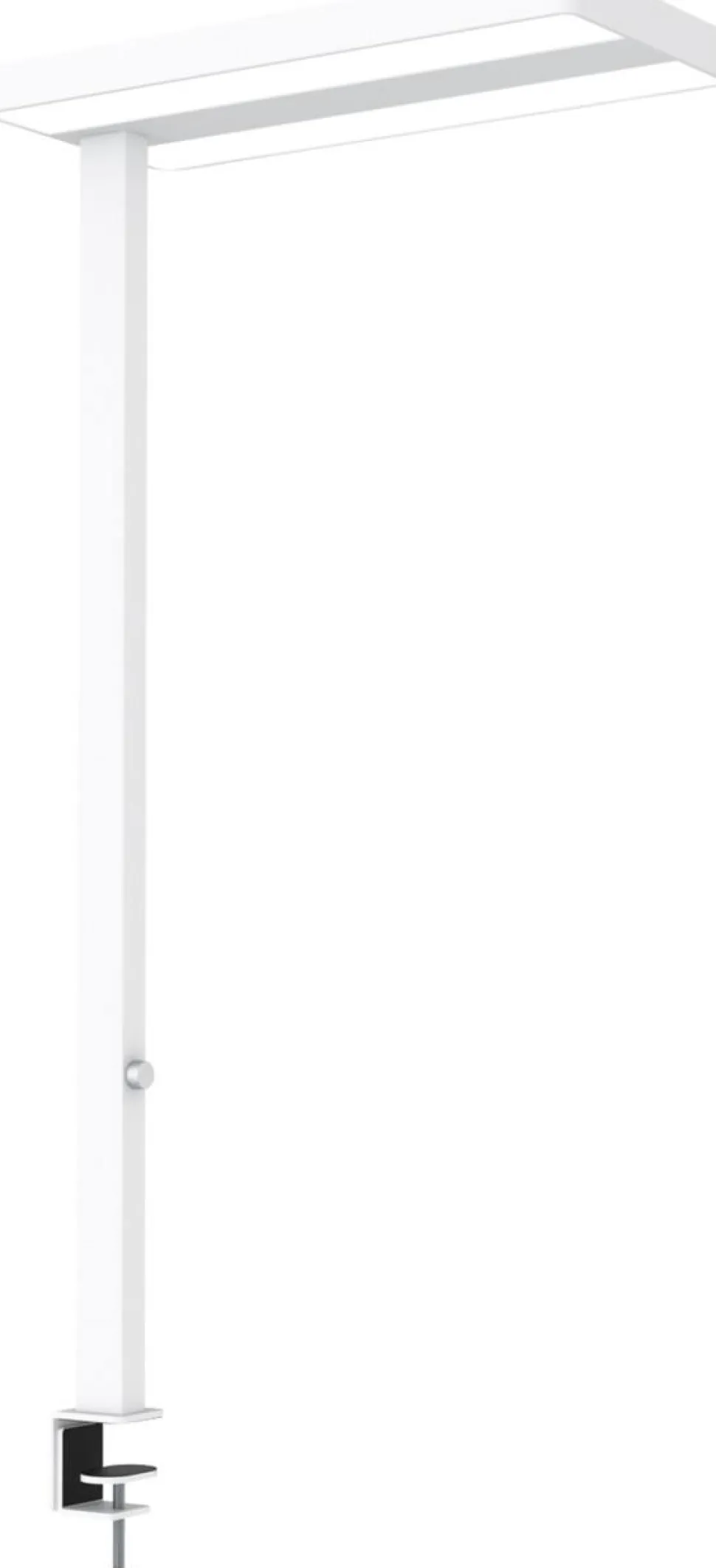 Maul MAULjaval Klembaar Vloerlamp LED (dimbaar) Wit Netstroom 280 x 610 x 1.200 mm