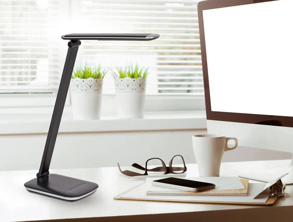 Maul MAULjazzy Bureaulamp Led (verwijderbaar) Zwart Netstroom 130 x 260 x 425 mm