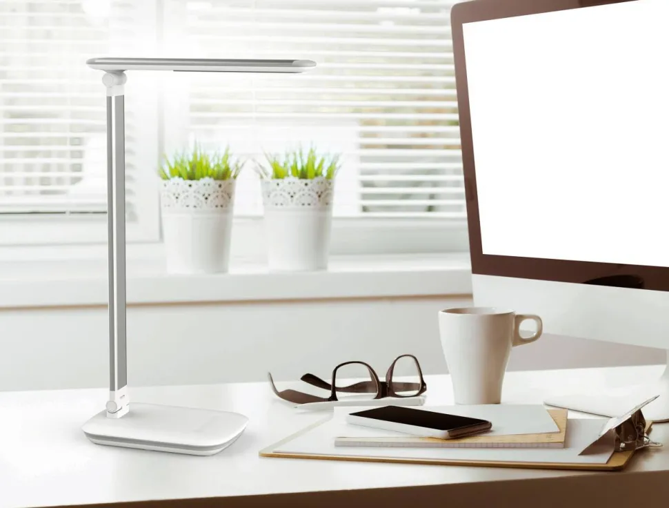 Maul MAULjazzy Bureaulamp LED Wit Netstroom 130 x 260 x 425 mm