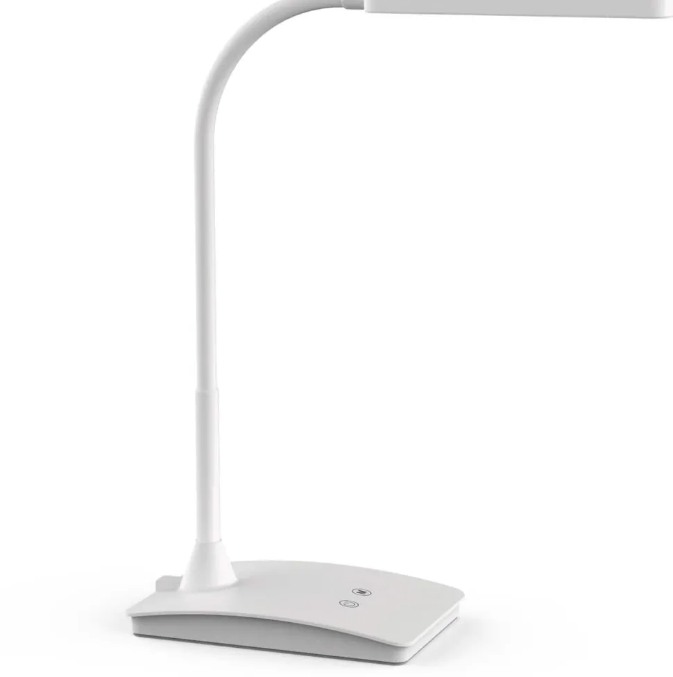 Maul MAULpearly Vrijstaand Bureaulamp LED (verwijderbaar) Wit Netstroom 106 x 265 x 375 mm