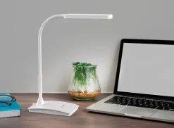 Maul MAULpearly Vrijstaand Bureaulamp LED (verwijderbaar) Wit Netstroom 106 x 265 x 375 mm