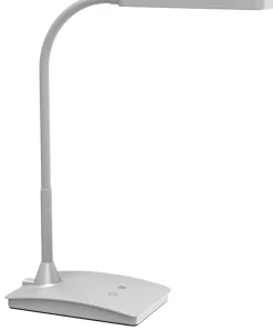 Maul MAULpearly Vrijstaand Bureaulamp LED (verwijderbaar) Zilver Netstroom 106 x 265 x 375 mm