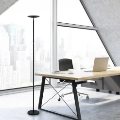 Maul MAULsphere Vrijstaand Vloerlamp LED (dimbaar) Zwart Netstroom 235 x 235 x 1.830 mm