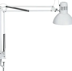 Maul MAULstudy Klembaar Bureaulamp LED E27 (zonder lamp) Wit Netstroom 170 x 595 x 440 mm