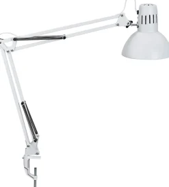Maul MAULstudy Klembaar Bureaulamp LED E27 (zonder lamp) Wit Netstroom 170 x 595 x 440 mm