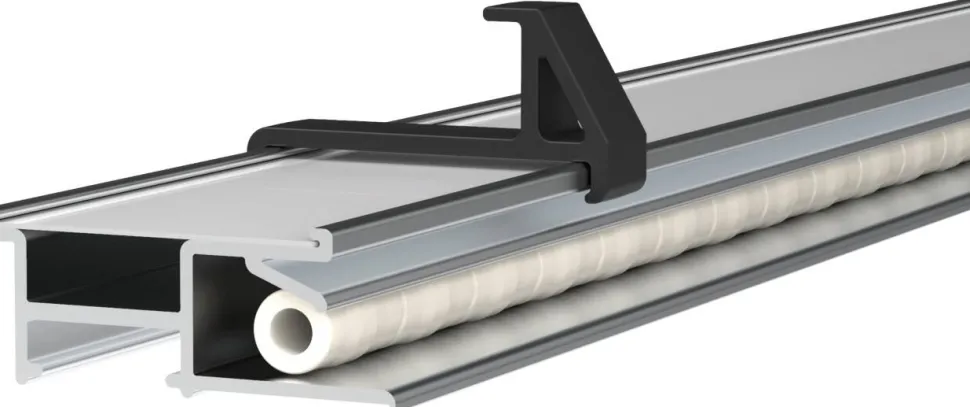 Maul MAULtalent Klemlijst 4,3 (B) x 100,5 (D) x 2,9 (H) cm Zilver