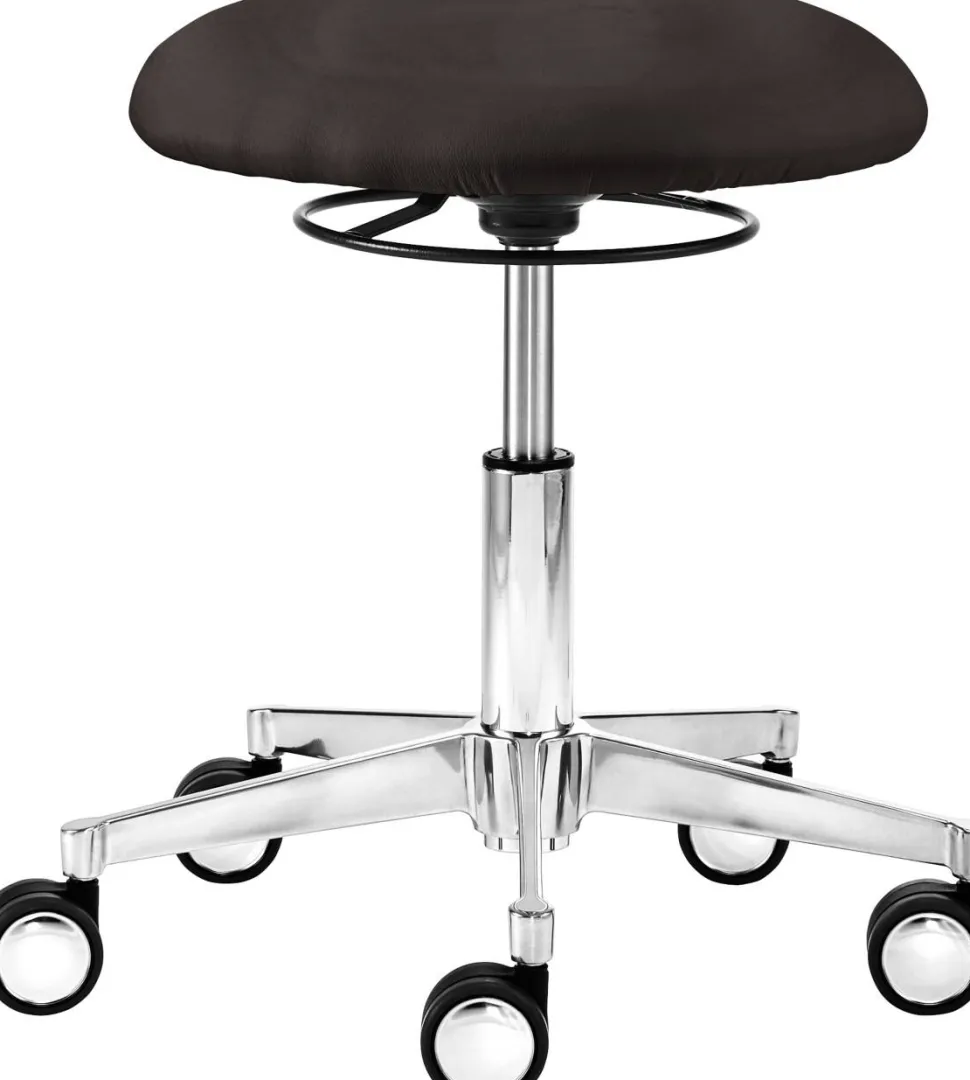 mayer sitzmöbel 1290 Draaikruk Stof Zwart 480 x 520 x 525 mm